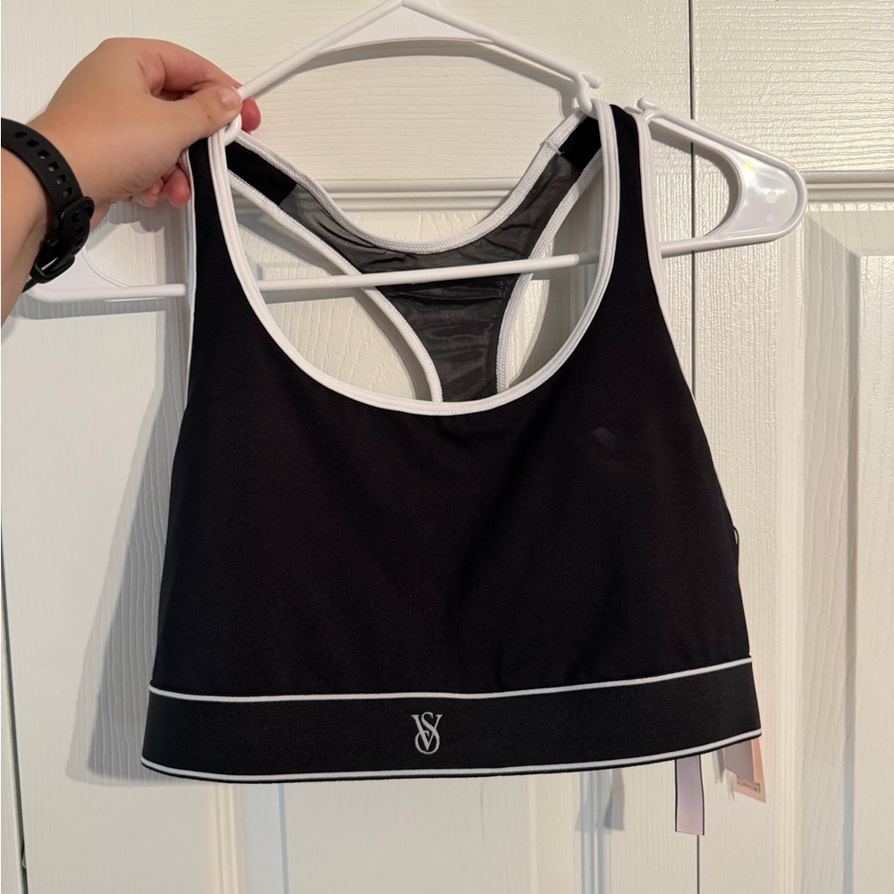 Victoria's Secret Black and White Sports Bra